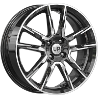 Литые диски Up107 (КС993) 6.500xR17 4x100 DIA60.1 ET41 New Diamond для Lada Xray Cross