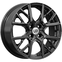 Литые диски Up124 (КС1104) 6.500xR16 4x100 DIA67.1 ET39 New Black для Lifan Solano