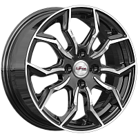 Литые диски Бохо (КС1037) 6.000xR15 4x100 DIA60.1 ET45 Блэк Джек для Renault Литые диски Бохо (КС1037) 6.000xR15 4x100 DIA60.1 ET45 Блэк Джек для Renault