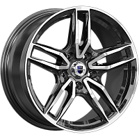 Литые диски Бартон (КС1110) 8.000xR17 5x120 DIA72.6 ET30 алмаз черный