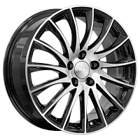 Литые диски ВАЛЕНСИЯ (КЛ282) 7.000xR18 5x114.3 DIA67.1 ET50 алмаз для Москвич 6