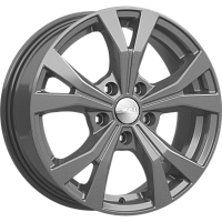 Литые диски НАГАНО (КЛ240М) 6.500xR16 5x114.3 DIA67.1 ET45 графит для Hyundai Ix35