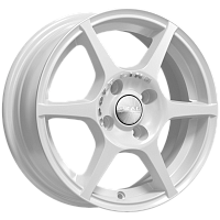 Литые диски ЯГУАР (КЛ147) 5.500xR14 4x100 DIA67.1 ET38 алмаз-белый для Changan Alsvin