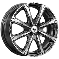 Литые диски Арагац 6.0Jx16H2 (КС1214) 6.000xR16 4x108 DIA63.35 ET45 алмаз черный для Ford Ka+ Литые диски Арагац 6.0Jx16H2 (КС1214) 6.000xR16 4x108 DIA63.35 ET45 алмаз черный для Ford Ka+