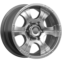 Литые диски Байконур (КС473) 7.000xR15 6x139.7 DIA110.1 ET20 дарк платинум для Toyota Hilux