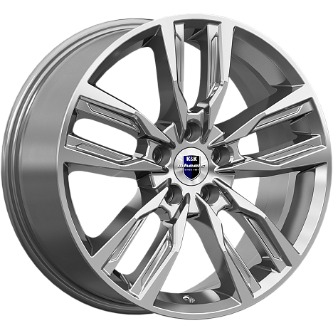 Борэй (КС901) 8.000xR18 5x112 DIA66.6 ET45 дарк платинум Борэй (КС901) 8.000xR18 5x112 DIA66.6 ET45 дарк платинум
