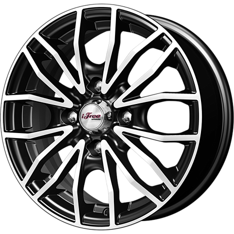 Флайт (КС676М) 5.500xR14 4x100 DIA60.1 ET43 Блэк Джек Флайт (КС676М) 5.500xR14 4x100 DIA60.1 ET43 Блэк Джек