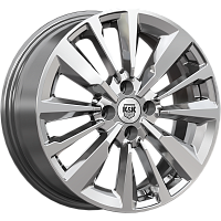 Литые диски Эрман (КС997) 6.500xR16 4x100 DIA60.1 ET50 дарк платинум Литые диски Эрман (КС997) 6.500xR16 4x100 DIA60.1 ET50 дарк платинум