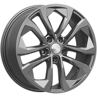Литые диски ТУКАН (КЛ356) 7.000xR17 5x105 DIA56.6 ET38 графит для Opel Mokka X