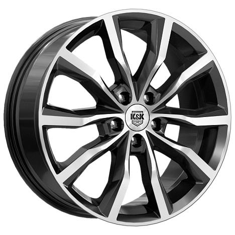 Портер (КС906) 7.500xR18 5x114.3 DIA67.1 ET35 алмаз черный