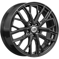 Литые диски Up109 (КС990) 7.000xR18 5x114.3 DIA66.1 ET45 New Black для Chery Tiggo 7 Pro Max Fwd