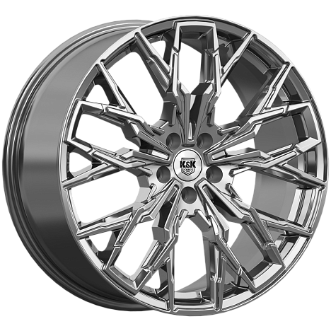 Элерон (КС1168) 9.000xR20 5x112 DIA66.6 ET53 дарк платинум Элерон (КС1168) 9.000xR20 5x112 DIA66.6 ET53 дарк платинум