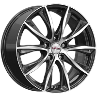Литые диски Каzантип (КС684М) 7.500xR18 5x115 DIA70.2 ET44 Блэк Джек для Chevrolet Captiva