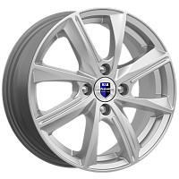 Литые диски Арнар (КС890) 6.000xR15 4x100 DIA67.1 ET40 сильвер SK для Peugeot Литые диски Арнар (КС890) 6.000xR15 4x100 DIA67.1 ET40 сильвер SK для Peugeot