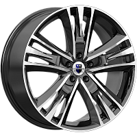 Литые диски Атлас (КС661М) 8.500xR20 5x120 DIA62.6 ET45 алмаз черный