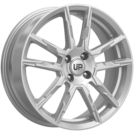Up107 (КС993) 6.500xR17 4x100 DIA60.1 ET43 Silver Classic Up107 (КС993) 6.500xR17 4x100 DIA60.1 ET43 Silver Classic
