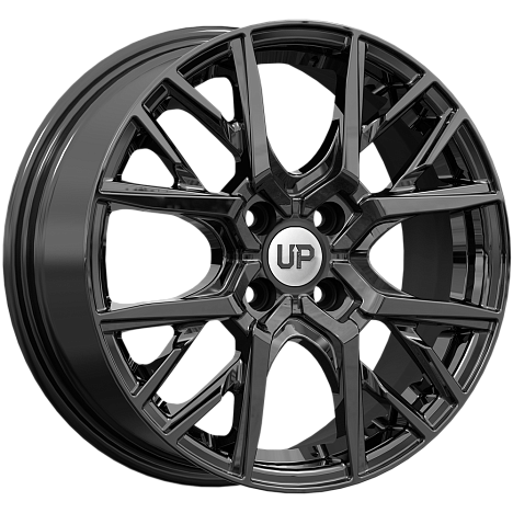 Up124 (КС1104) 6.500xR16 4x114.3 DIA66.1 ET40 New Black Up124 (КС1104) 6.500xR16 4x114.3 DIA66.1 ET40 New Black