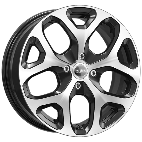 КС869 (ZV 16_Vesta) (КС869) 6.500xR16 4x100 DIA60.1 ET50 алмаз черный КС869 (ZV 16_Vesta) (КС869) 6.500xR16 4x100 DIA60.1 ET50 алмаз черный