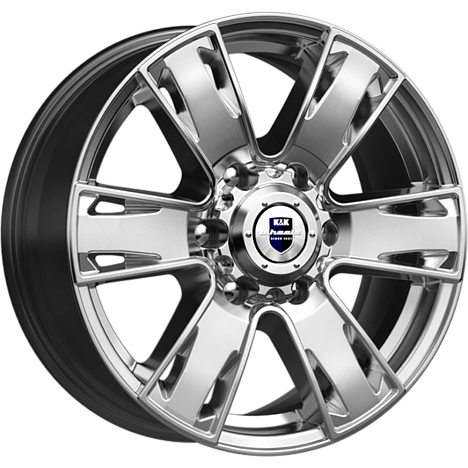 Севенна (КС726) 7.000xR17 6x139.7 DIA100.1 ET33 дарк платинум Севенна (КС726) 7.000xR17 6x139.7 DIA100.1 ET33 дарк платинум