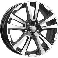 Литые диски КС874 (ZV 17_Kaptur) (КС874) 6.500xR17 5x114.3 DIA66.1 ET50 алмаз черный для Renault Литые диски КС874 (ZV 17_Kaptur) (КС874) 6.500xR17 5x114.3 DIA66.1 ET50 алмаз черный для Renault