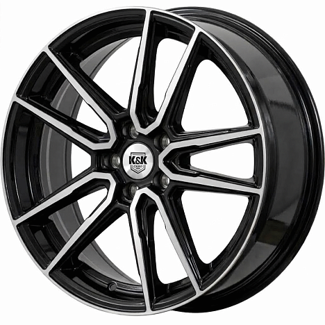 Эквант (КС1213) 7.000xR19 5x114.3 DIA66.1 ET40 алмаз черный