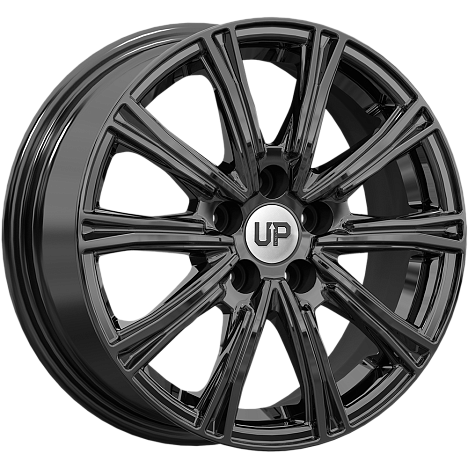 Up123 (КС1095) 6.000xR15 5x100 DIA67.1 ET45 New Black
