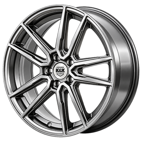 Эквант (КС1213) 7.000xR19 5x114.3 DIA66.1 ET40 дарк платинум Эквант (КС1213) 7.000xR19 5x114.3 DIA66.1 ET40 дарк платинум