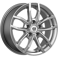 Литые диски Фрост (КС1048) 6.500xR15 5x112 DIA57.1 ET50 дарк платинум для SEAT Altea Литые диски Фрост (КС1048) 6.500xR15 5x112 DIA57.1 ET50 дарк платинум для SEAT Altea