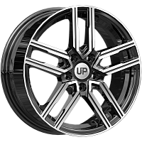 Литые диски Up113 (КС1018) 6.500xR16 5x100 DIA67.1 ET38 New Diamond для Volkswagen Polo Fun