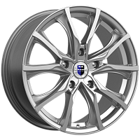 Литые диски Твист (КС697М) 7.500xR17 5x108 DIA67.1 ET32 дарк платинум для Volvo V50 Литые диски Твист (КС697М) 7.500xR17 5x108 DIA67.1 ET32 дарк платинум для Volvo V50