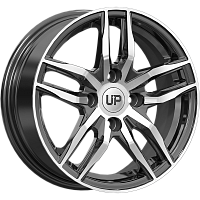 Литые диски Up125 (КС1101) 6.000xR15 4x100 DIA67.1 ET30 New Diamond для ZAZ Vida Литые диски Up125 (КС1101) 6.000xR15 4x100 DIA67.1 ET30 New Diamond для ZAZ Vida