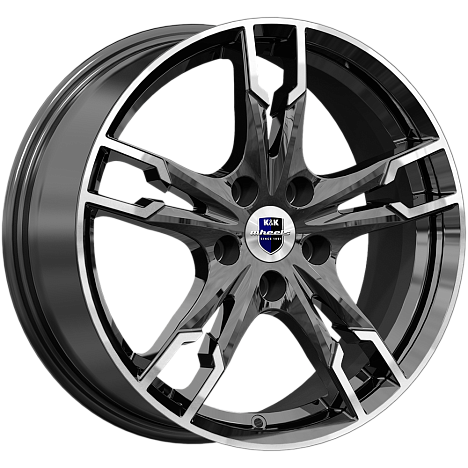 Солар (КС875) 7.000xR17 5x114.3 DIA66.1 ET47 алмаз черный SK