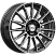 Азур (КС1052) 6.500xR16 5x110 DIA67.1 ET46 Блэк Джек Азур (КС1052) 6.500xR16 5x110 DIA67.1 ET46 Блэк Джек