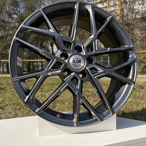 Вудроф (КС1044) 7.000xR18 5x108 DIA60.1 ET33 дарк платинум Вудроф (КС1044) 7.000xR18 5x108 DIA60.1 ET33 дарк платинум