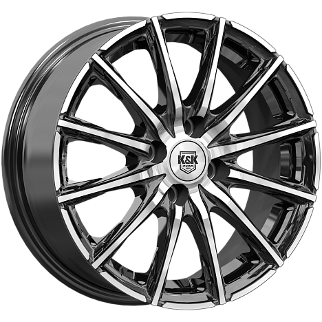 Сандал (КС1199) 6.000xR15 4x100 DIA67.1 ET36 алмаз черный Сандал (КС1199) 6.000xR15 4x100 DIA67.1 ET36 алмаз черный