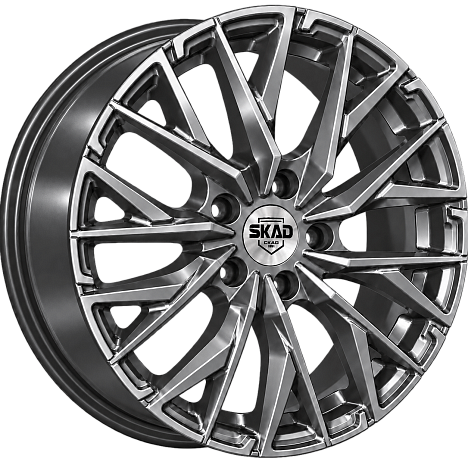 АТЕНОР (КЛ1221) 7.000xR18 5x114.3 DIA66.1 ET40 графит АТЕНОР (КЛ1221) 7.000xR18 5x114.3 DIA66.1 ET40 графит
