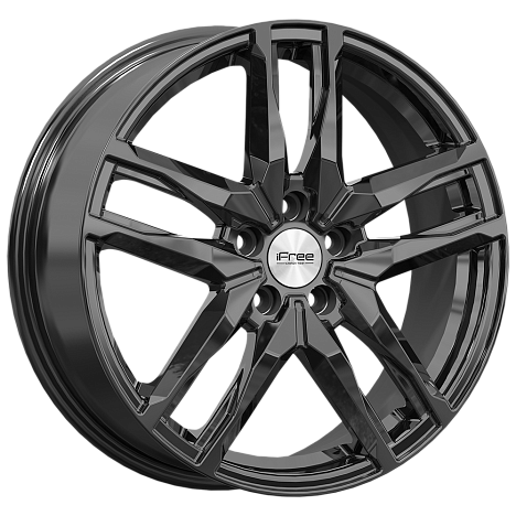 Бомбей (КС1075) 6.500xR18 5x108 DIA65.1 ET43 BK