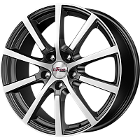 Литые диски Big Byz (КС680) 7.000xR17 5x112 DIA66.6 ET42 Блэк Джек для Audi A6