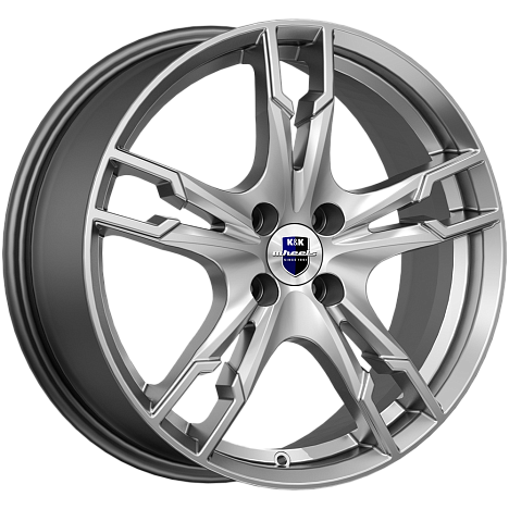Солар-оригинал (КС875) (КС875) 7.000xR17 4x100 DIA60.1 ET43 дарк платинум