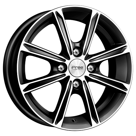 Фреш (КС1241) 5.000xR14 4x98 DIA58.5 ET35 Блэк Джек