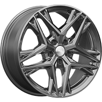 Литые диски Челси (КЛ1100) 8.000xR18 5x120 DIA72.6 ET40 графит для Land Rover