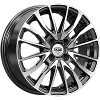 Литые диски Пульс (КЛ1191) 6.000xR15 4x114.3 DIA56.6 ET43 алмаз для Daewoo Evanda