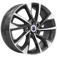 Литые диски Роквуд (КС900) 7.000xR17 5x108 DIA60.1 ET33 алмаз черный