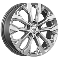 Литые диски Морейн (КС1046) 6.500xR17 5x112 DIA66.6 ET43 дарк платинум для Audi Литые диски Морейн (КС1046) 6.500xR17 5x112 DIA66.6 ET43 дарк платинум для Audi