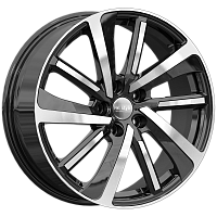 Литые диски КС1111 (ZV_18_Москвич 3Е) (КС1111) 7.000xR18 5x108 DIA54.1 ET38 алмаз черный для Москвич 3e