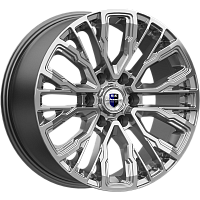Литые диски Кортес (КС1102) 8.500xR19 6x139.7 DIA77.9 ET24 дарк платинум для Chevrolet Литые диски Кортес (КС1102) 8.500xR19 6x139.7 DIA77.9 ET24 дарк платинум для Chevrolet