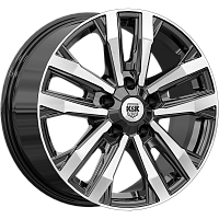 Литые диски Мичиган (КС1107) 8.000xR18 5x130 DIA71.6 ET53 алмаз черный