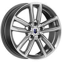 Литые диски Каланг (КС1086) 6.500xR17 5x114.3 DIA67.1 ET45 дарк платинум для Chery