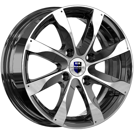 Джемини (КС480) 5.500xR14 4x100 DIA67.1 ET39 алмаз черный Джемини (КС480) 5.500xR14 4x100 DIA67.1 ET39 алмаз черный