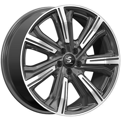 Kleemann (КР1067) 8.500xR20 5x114.3 DIA63.35 ET44 Diamond Black Gris